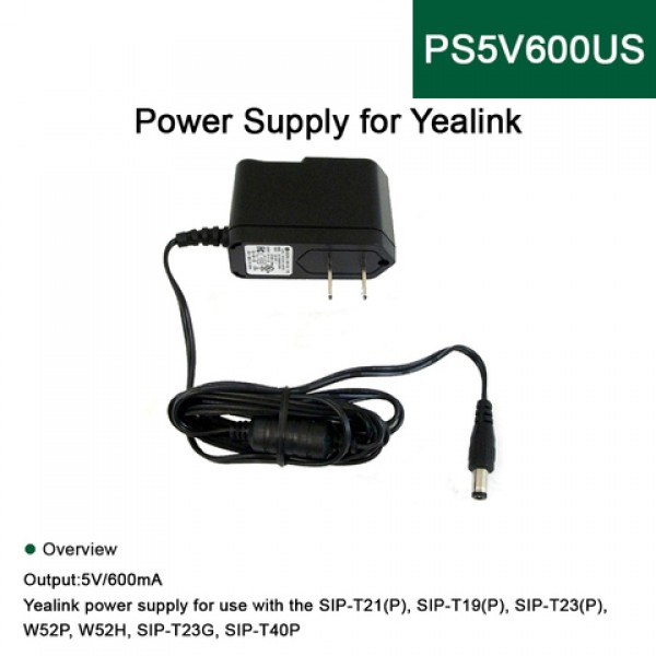 Yealink Power Supply Unit PS5V600US